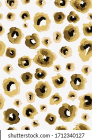 Leopard pattern design, vector illustration background