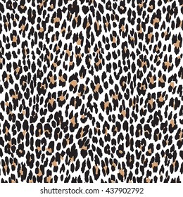 Leopard pattern design, vector illustration background