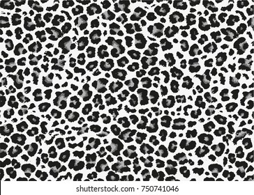 Leopard pattern design, vector illustration background