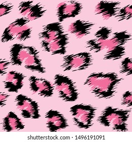 leopard pattern. Fashionable print for textiles.
background and wallpaper with animal drawings