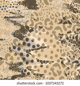 Leopard pattern, jaguar pattern, animal fur