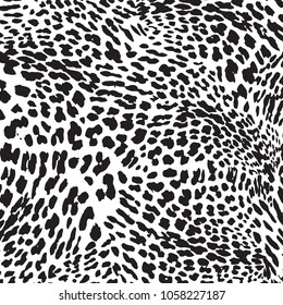 Leopard pattern, jaguar pattern, animal fur