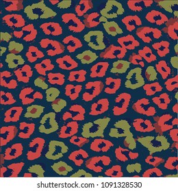 Leopard pattern, jaguar pattern, animal fur