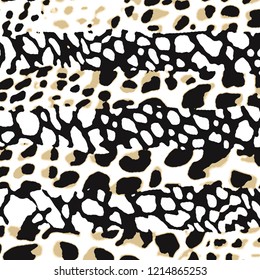 Leopard pattern, jaguar pattern, animal fur