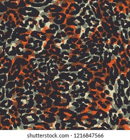 Leopard pattern, jaguar pattern, animal fur