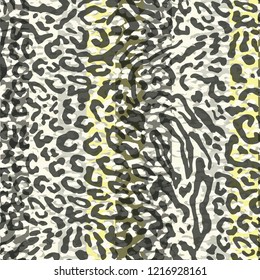 Leopard pattern, jaguar pattern, animal fur