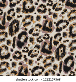 Leopard pattern, jaguar pattern, animal fur