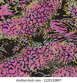 Leopard pattern, jaguar pattern, animal fur