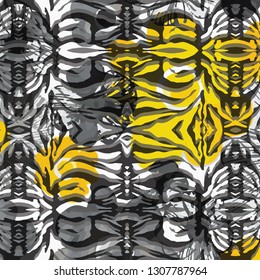 Leopard pattern, jaguar pattern, animal fur