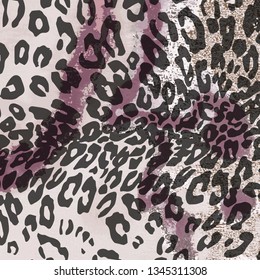 Leopard pattern, jaguar pattern, animal fur