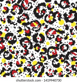 Leopard pattern, jaguar pattern, animal fur