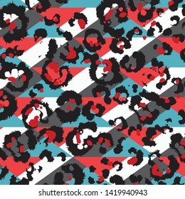 Leopard pattern, jaguar pattern, animal fur