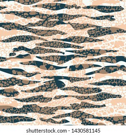 Leopard pattern, jaguar pattern, animal fur