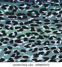 Leopard pattern, jaguar pattern, animal fur