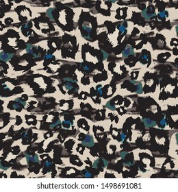 Leopard pattern, jaguar pattern, animal fur
