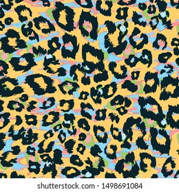 Leopard pattern, jaguar pattern, animal fur