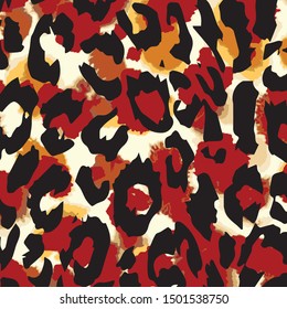 Leopard pattern, jaguar pattern, animal fur
