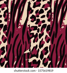 Leopard pattern, jaguar pattern, animal fur