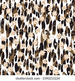Leopard pattern, jaguar pattern, animal fur