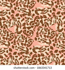Leopard pattern, jaguar pattern, animal fur