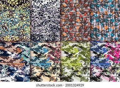 Leopard pattern, jaguar pattern, animal fur