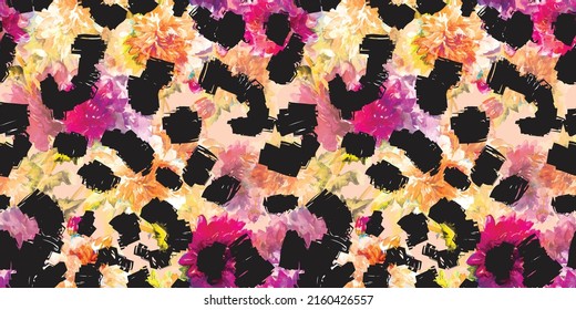 Leopard pattern, jaguar pattern, animal fur. Ladies textiles wrapping paper. Banner, Greeting Card, Valentines cards, Postcard, Packaging, Textile Print