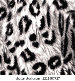 Leopard pattern, jaguar pattern, animal fur