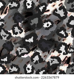 Leopard pattern, jaguar pattern, animal fur