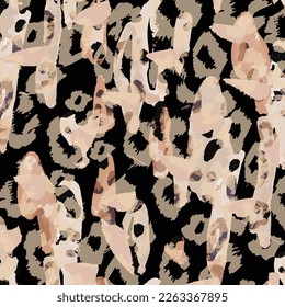 Leopard pattern, jaguar pattern, animal fur