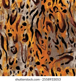 Leopard pattern, jaguar pattern, animal fur.