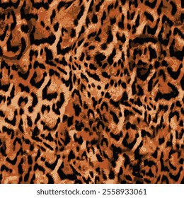 Leopard pattern, jaguar pattern, animal fur.