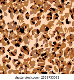 Leopard pattern, jaguar pattern, animal fur.