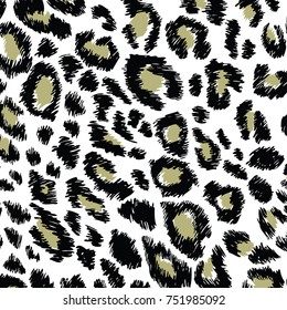 Leopard pattern, jaguar pattern, animal fur
