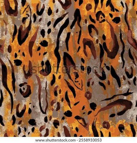Leopard pattern, jaguar pattern, animal fur.