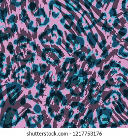 Leopard pattern, jaguar pattern, Animal print background