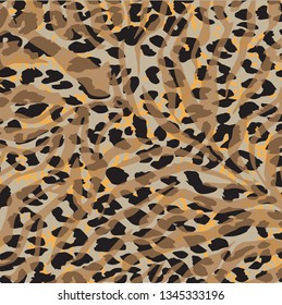 Leopard pattern, jaguar pattern, Animal print, texture
