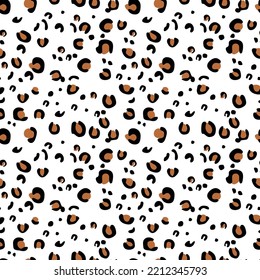 leopard pattern polka woman fabric wildlife animal cool style design graphic black and white 