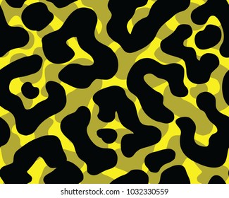 Leopard pattern, print, vector, illustration, seamless, wallpaper, background, texture, transparency