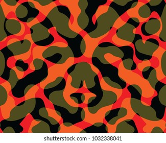 Leopard pattern, print, vector, illustration, seamless, wallpaper, background, texture, transparency
