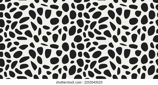 Leopard pattern for seamless surfaces. Seamless pattern for print and surface decoration. Pattern of angular fragments.