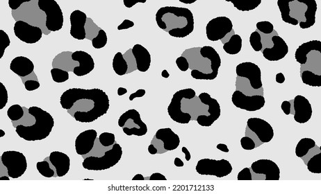 Leopard pattern skin print design background image.