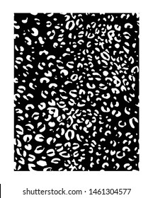 leopard pattern texture repeating seamless monochrome black white