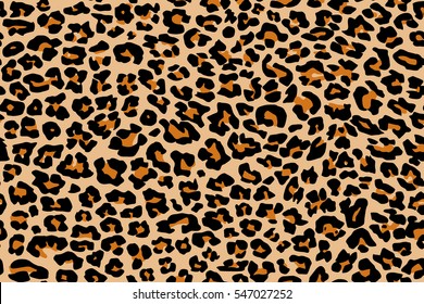 leopard pattern texture repeating seamless orange black 
