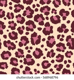 leopard pattern texture repeating seamless monochrome pink brown yellow 