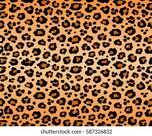 leopard pattern texture repeating seamless orange black fur print skin