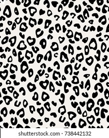 leopard pattern texture repeating seamless monochrome black white