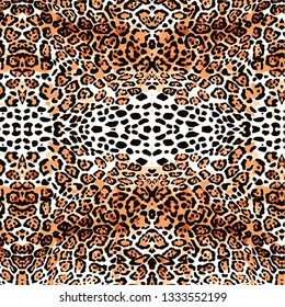 leopard pattern vector