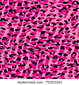 Leopard pattern in vector