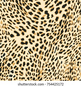 leopard pattern in vector