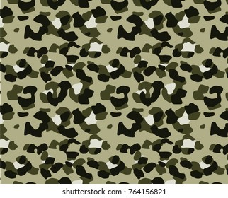 leopard pattern in vector